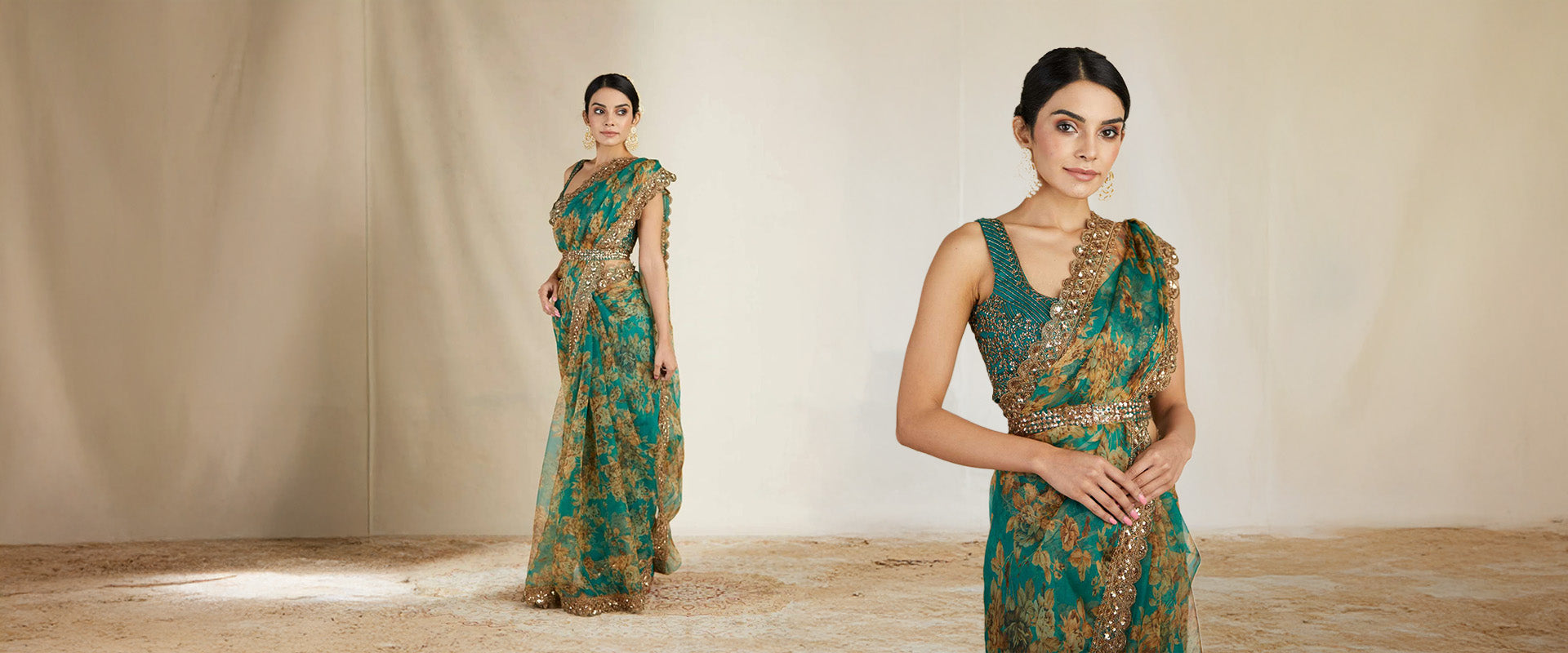 Teej saree