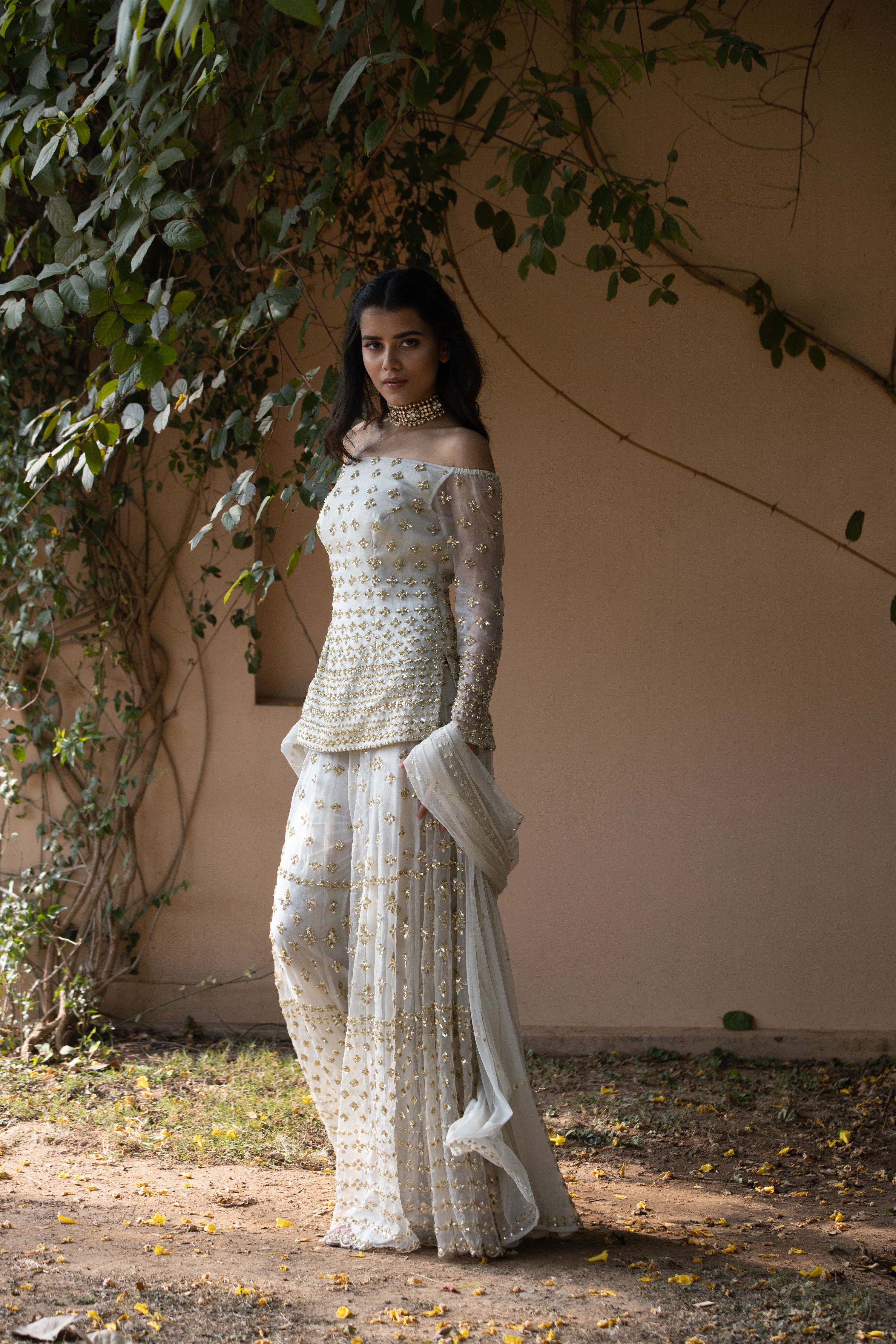 Pakistani Designer Sharara Suits That Will Make You Stand Out