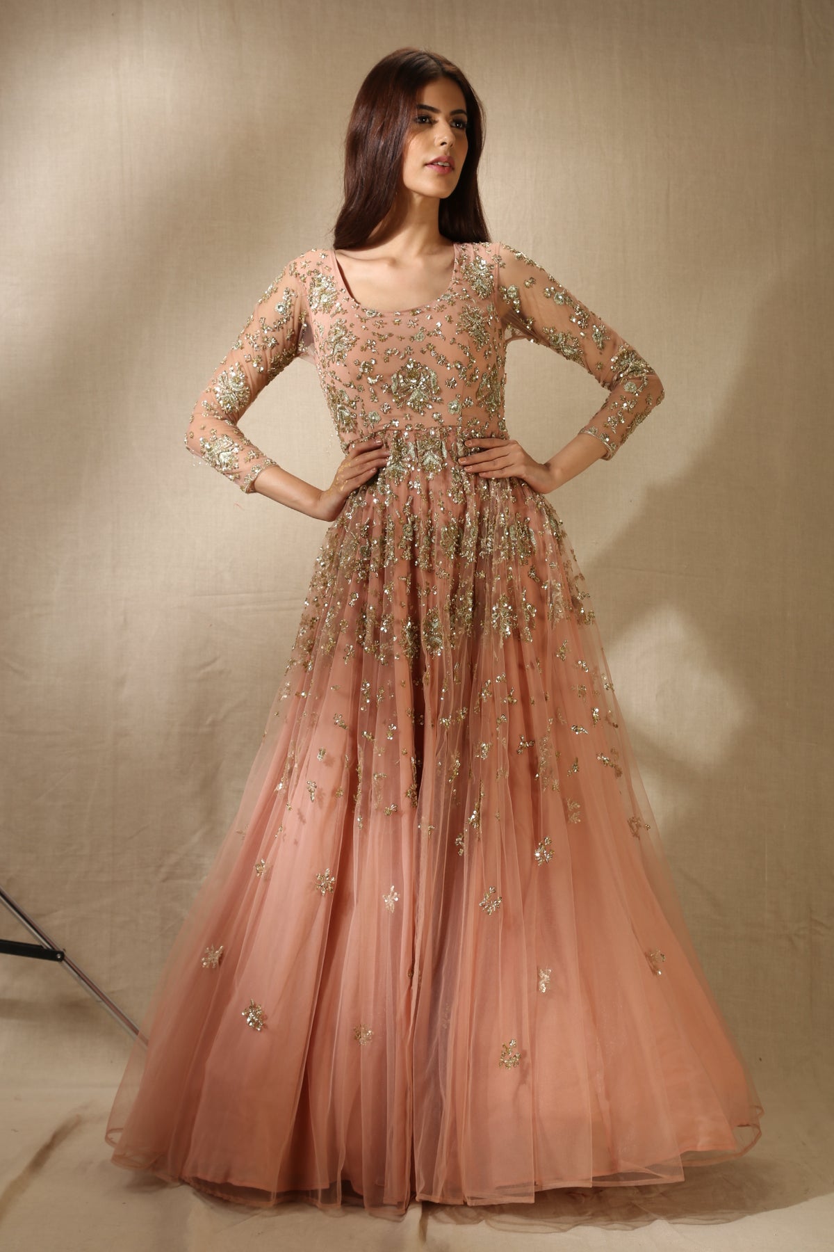 Crop Top Party Wear Lehenga Designs Peach Pink Organza Anarkali Set Astha Narang Crop Top Party Wear Lehenga Designs Peach Pink Organza Anarkali Set Astha Narang