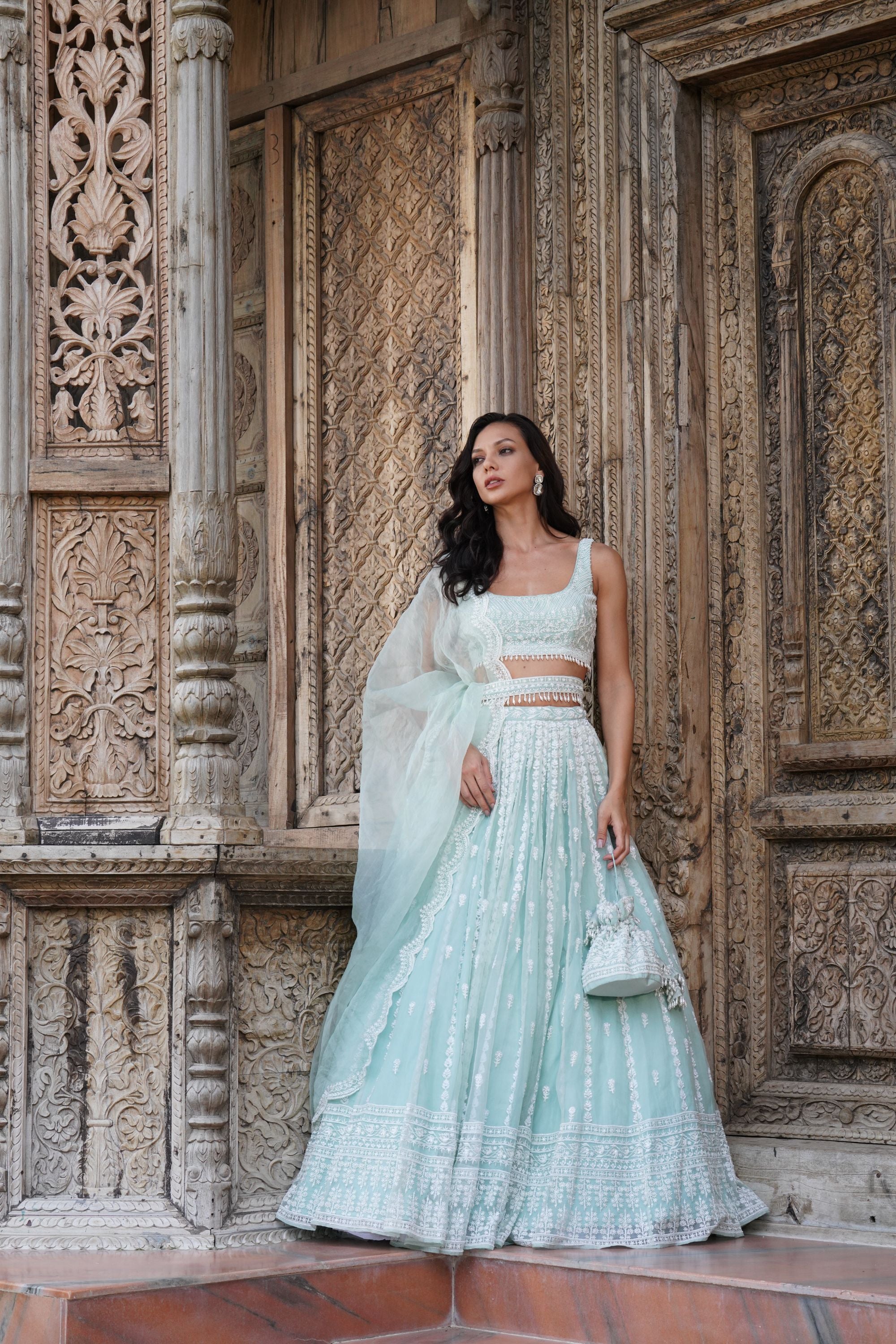 Ready to wear lehengas online deals