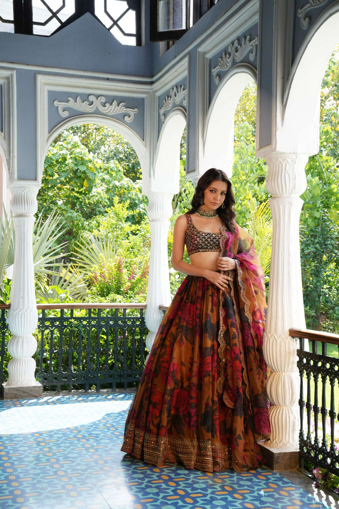 Shop Mustard Floral Lehenga Set online for women Astha Narang Shop Mustard Floral Lehenga Set online for women Astha Narang